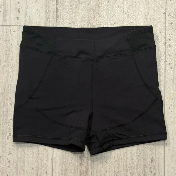 Lululemon Speed Up Shorts Black Size 10 Athletic Running Gym Lightweight - Picture 5 of 5